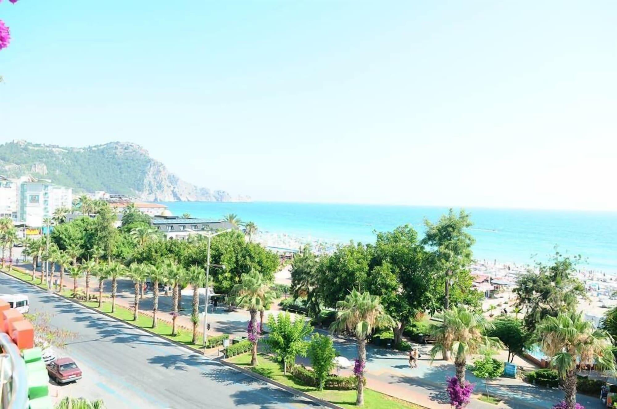 Kleopatra Beach Yildiz Hotel Alanya Bagian luar foto