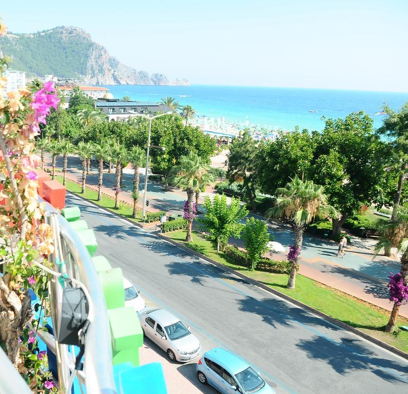 Kleopatra Beach Yildiz Hotel Alanya Bagian luar foto