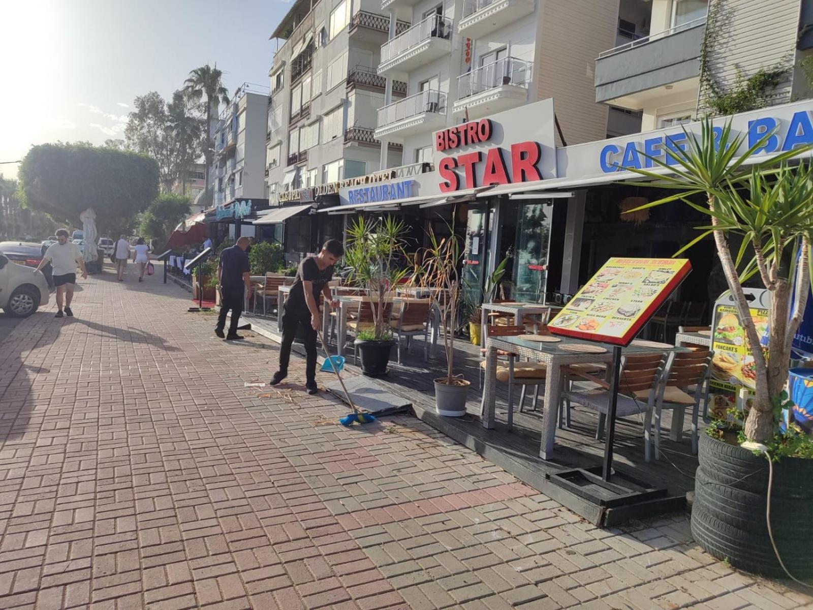 Kleopatra Beach Yildiz Hotel Alanya Bagian luar foto
