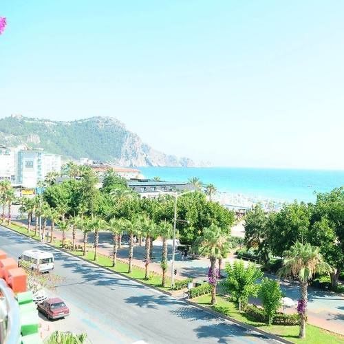 Kleopatra Beach Yildiz Hotel Alanya Bagian luar foto