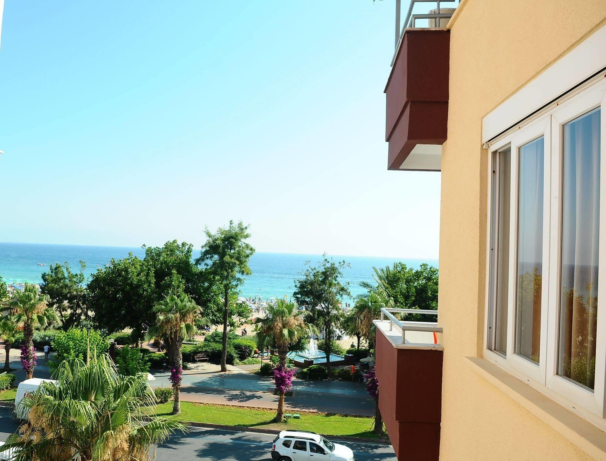 Kleopatra Beach Yildiz Hotel Alanya Bagian luar foto